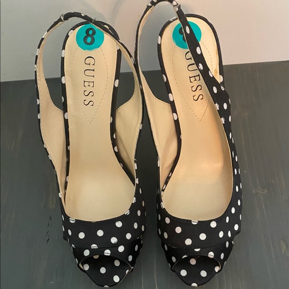 Polka Dot Heels - Picture 3 of 4